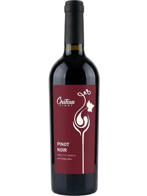 Вино Шато Піно, Піно Нуар / Chateau Pinot, Pinot Noir, червоне сухе 0.75л фото